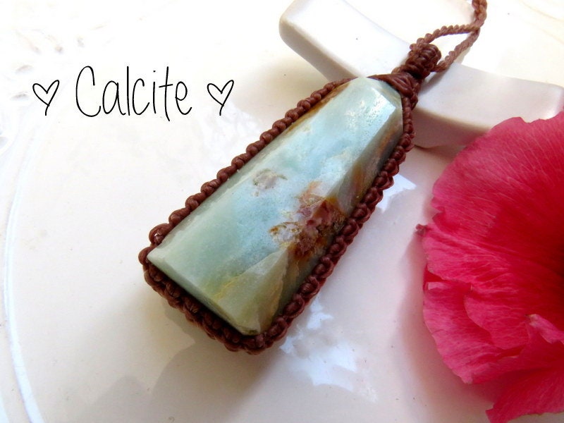 Caribbean Calcite crystal necklace, calcite for sale, etsy calcite, calcite meaning, green calcite, calcite pendant, calcite necklace