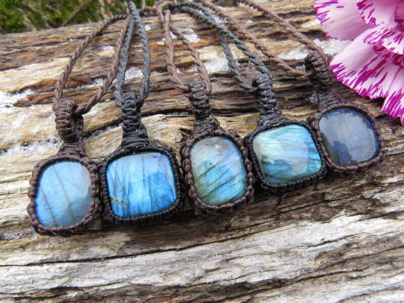 Labradorite Necklace, gift for her