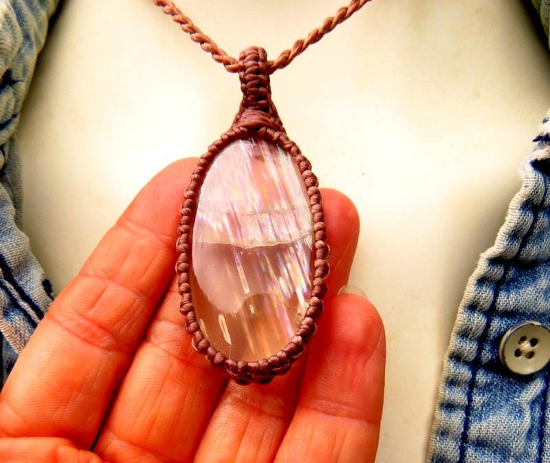 Rare Malawi moonstone necklace, rainbow moonstone, gift ideas for the boho beauty, christmas gift idea