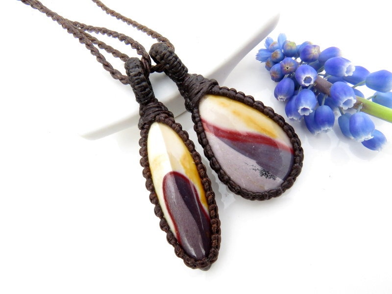 Mookaite Jasper Necklace Set, mookaite crystal stone meaning