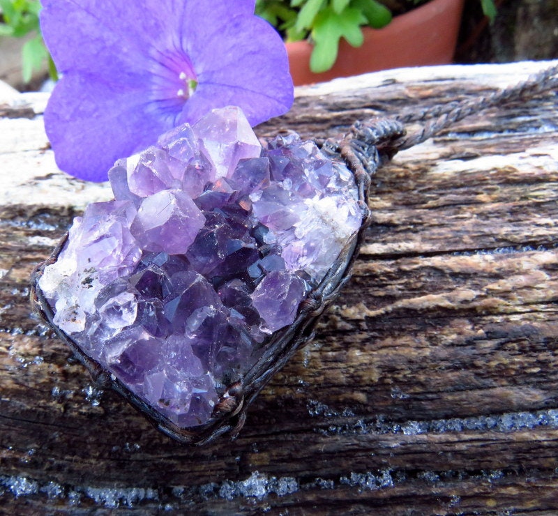Mothers Day Gift Ideas, Amethyst necklace