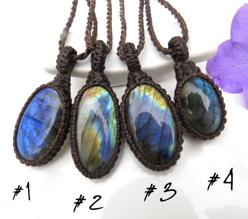 Labradorite Necklace, gift for her