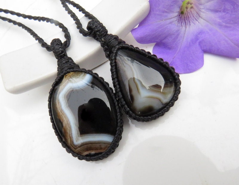 Sardonyx necklace set, layered necklace