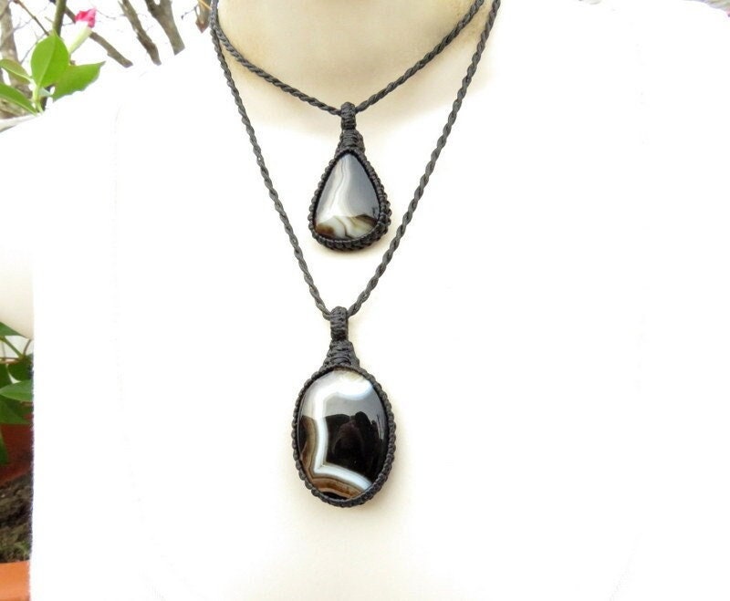 Sardonyx necklace set, layered necklace