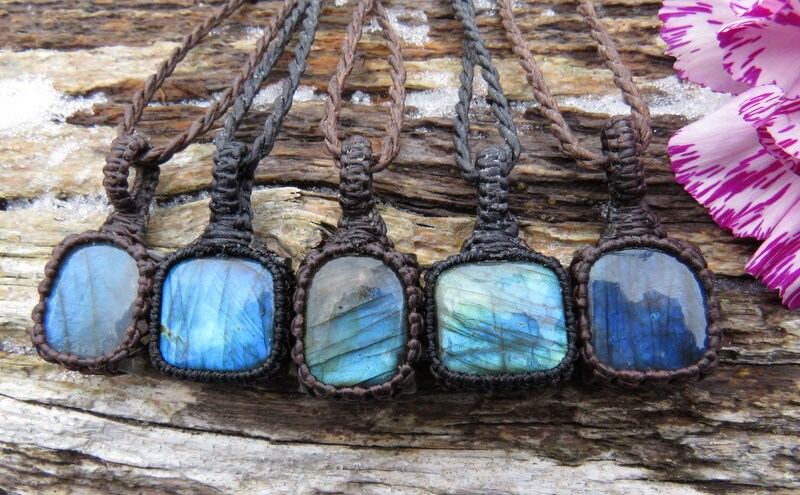 Labradorite Necklace, gift for her