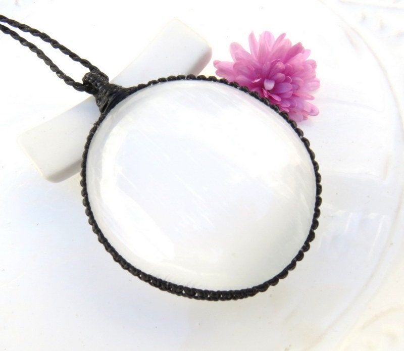 Peace and Angel Communication, Selenite jewelry