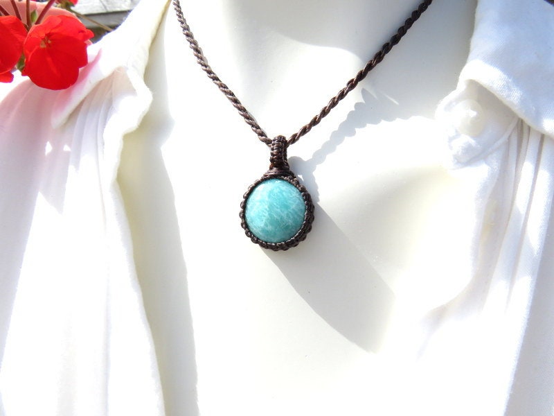 Dainty Amazonite Necklace, super woman gifts