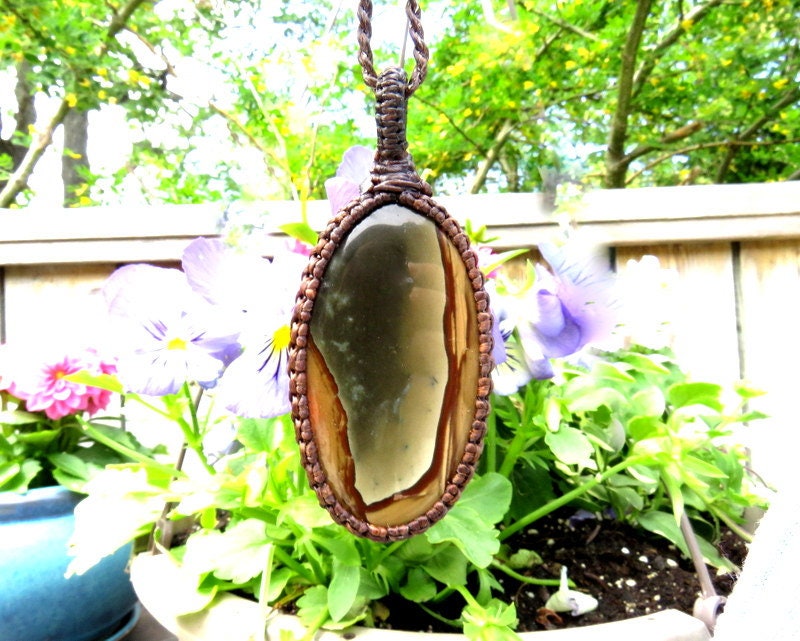 Polychrome Jasper necklace, polychrome jasper