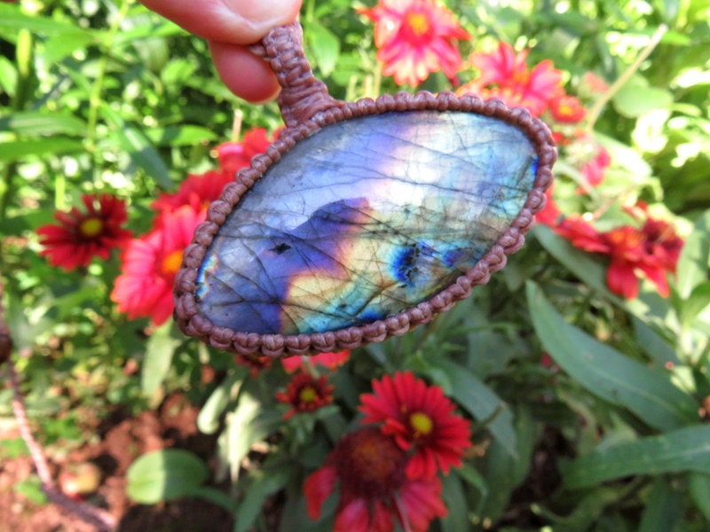 Labradorite necklace, Labradorite jewelry