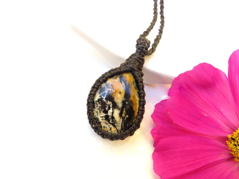 Picasso Jasper Necklace, Jasper necklace