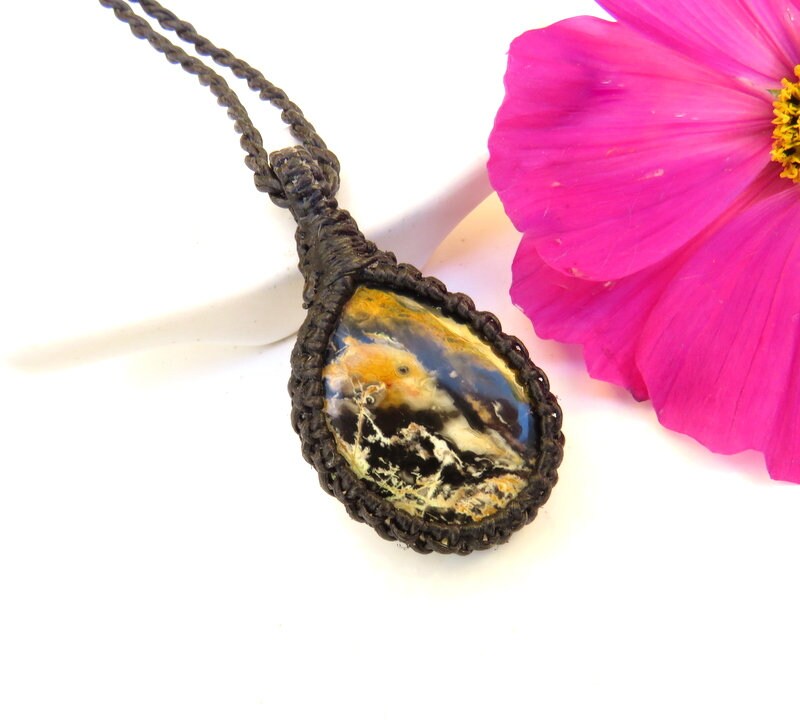 Picasso Jasper Necklace, Jasper necklace