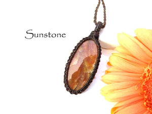 Valentines day gift ideas, Sunstone gemstone necklace, Healing gemstone jewelry, Sunstone healing, Sunstone meaning, Libra crystal