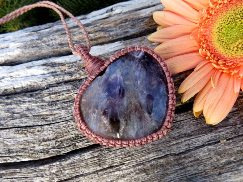Dream Amethyst necklace, jewelry gift
