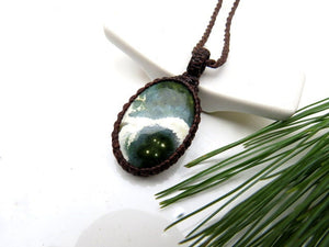 Ocean Jasper necklace, ocean jasper jewelry