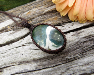 Ocean Jasper necklace, ocean jasper jewelry