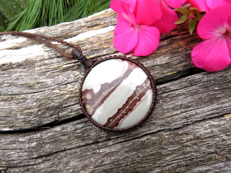 Chohua Jasper, Healing stone necklace
