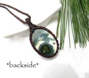 Ocean Jasper necklace, ocean jasper jewelry