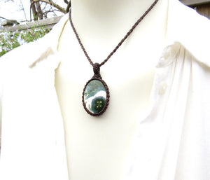 Ocean Jasper necklace, ocean jasper jewelry