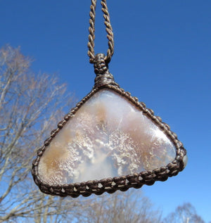 Moss Agate Necklace, Jewelry Gifts for her