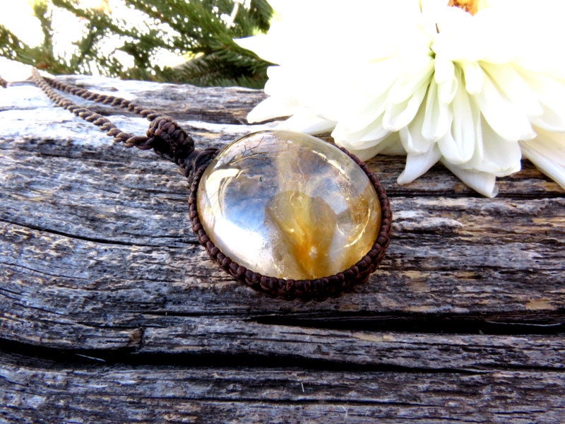 Mothers day gift ideas, Garden Quartz necklace