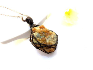 Spessartite Garnet Crystal necklace, garnet crystal necklace, orange Garnet, gift ideas for the flower child, the teacher, just because gift
