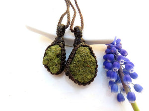 Green Epidote Necklace Set, epidote jewelry, layering necklace, jewelry set, mother daughter, epidote benefits, soulmate gift ideas,