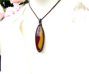 Australian Mookaite necklace, Mookaite Pendant, Mookaite jewelry, pendant necklaces, gift ideas for her, hippy necklace, unisex necklace