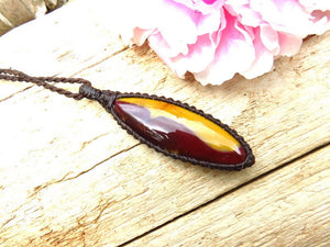 Australian Mookaite necklace, Mookaite Pendant, Mookaite jewelry, pendant necklaces, gift ideas for her, hippy necklace, unisex necklace