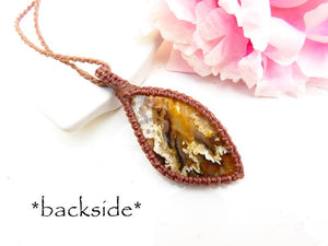 Rare Graveyard Plume Agate macrame necklace, Agate Necklace, Moss Agate necklace, Agate jewelry, rare agates, macrame jewelry