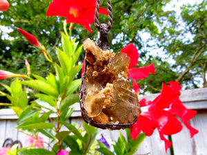 Rare Barite crystal necklace, father's day gift, barite crystal, barite gemstone, healing barite jewelry, rare crystal, barite meaning