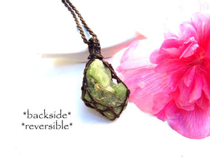 Friendship and Connection Crystal necklace / Peridot Necklace / Raw Peridot pendant / stone necklace / Healing gemstones / free shipping