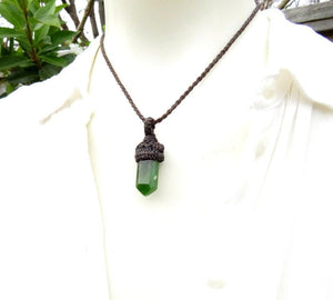 Abundance Jade necklace, Nephrite Jade pendant, Green Jade, Jade jewelry, crystal jewelry, Success crystal, gift ideas for the boho beauty