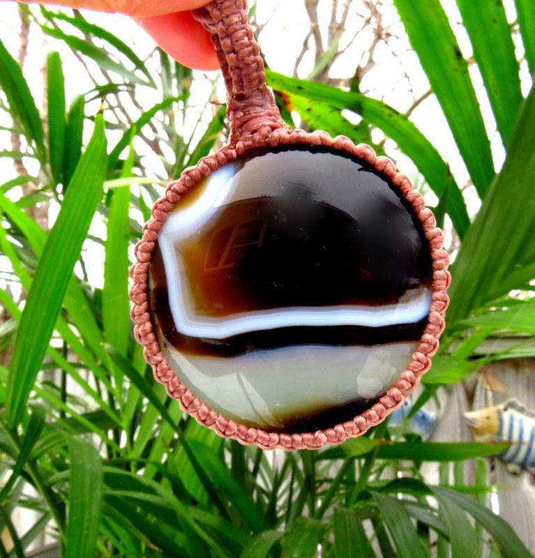 Christmas Gift for her, sardonyx gemstone necklace