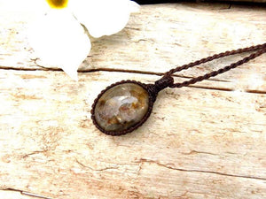 Gift for the Zen Seeker, Garden Quartz necklace, Womens healing crystal jewelry, gift for the mom, gift for the boho beauty, gem jewelry