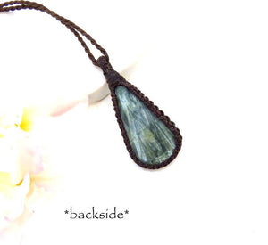 Seraphinite gemstone necklace, seraphinite pendant necklace, etsy seraphinite, gift ideas for mothers day, gifts for her, gifts for him