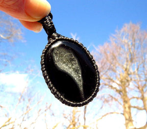 Black Onyx Druzy Necklace, druzy necklace, mothers day gift idea, macrame necklace, onyx jewelry, oval, gift guide, onyx gemstone jewelry