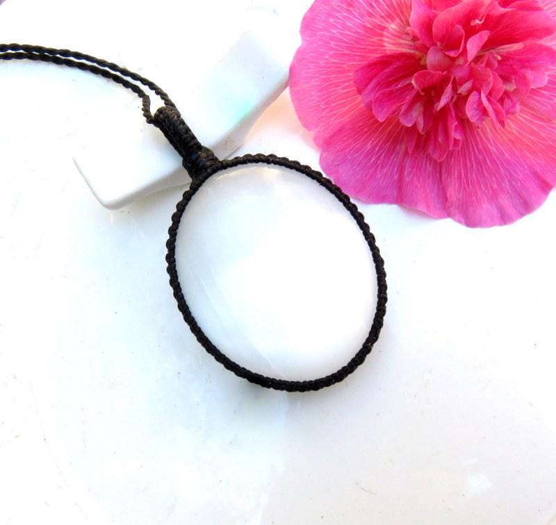 Selenite crystal necklace, gemstone necklace