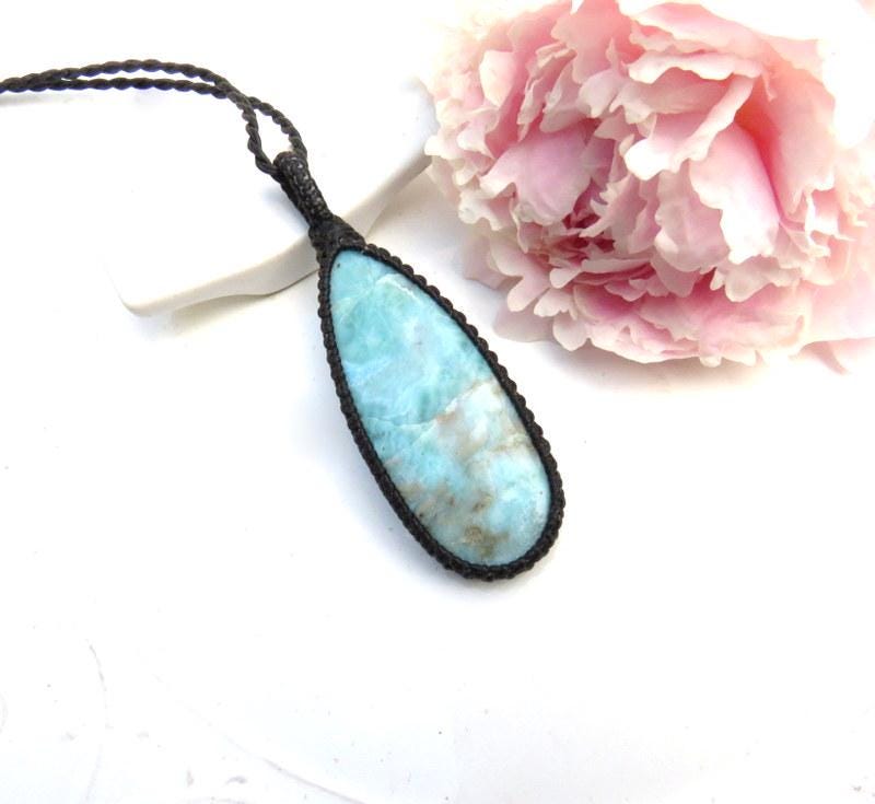 Gift ideas for her, Larimar necklace