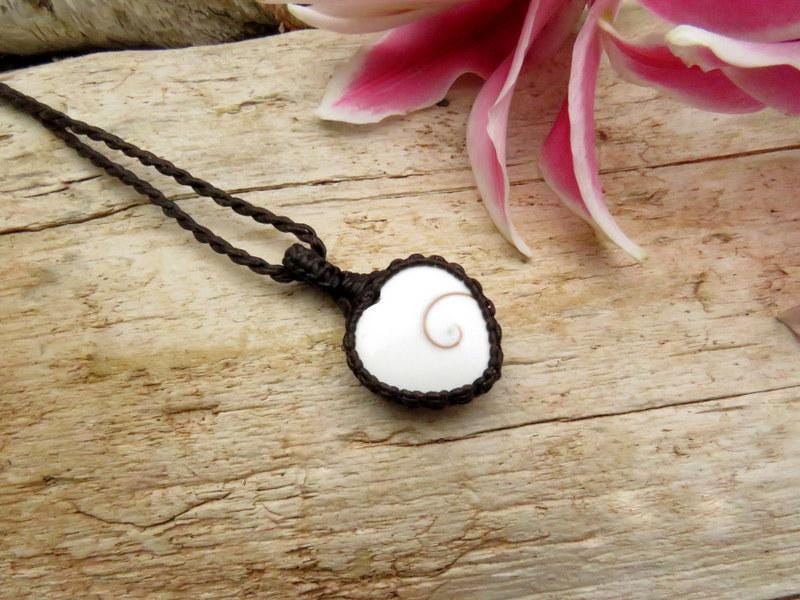 Shiva Eye necklace, Shiva heart