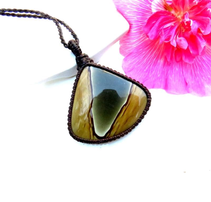 Christmas gift ideas, Polychrome Jasper necklace