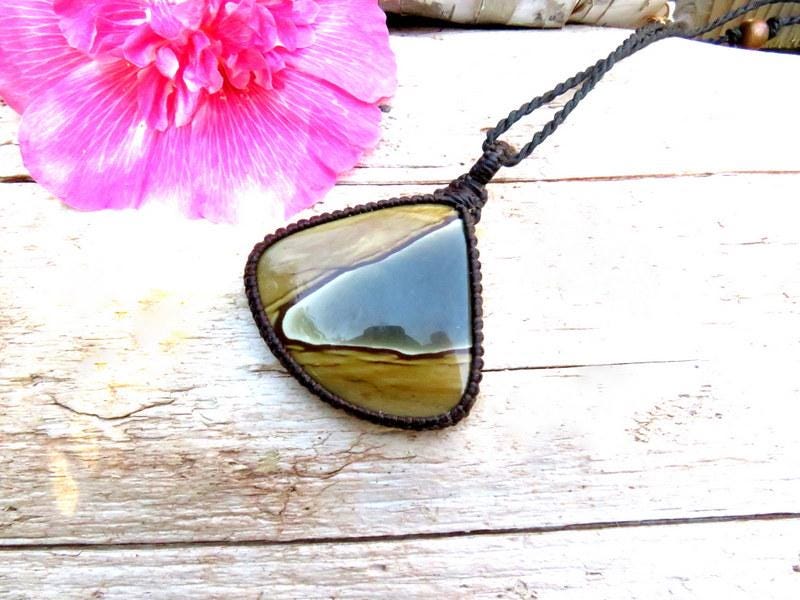 Christmas gift ideas, Polychrome Jasper necklace
