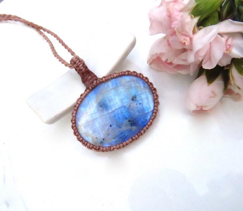 Moonstone necklace, christmas gift ideas