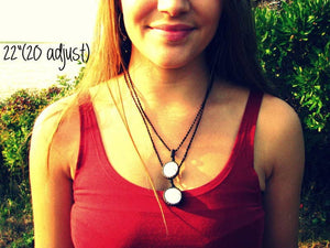 Amethyst Layered Necklace Set.