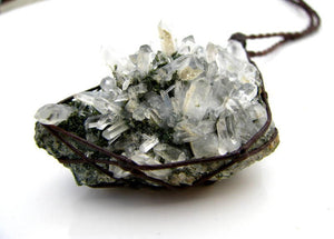 Quartz crystal healing crystal jewelry