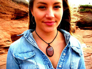 Macrame Necklace, Noreena Jasper Jewelry