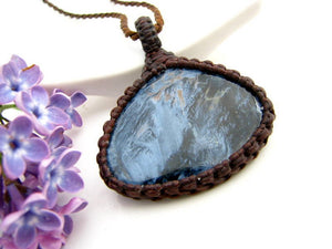 Pietersite healing stone necklace