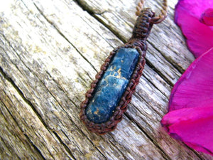 Apatite Crystal Healing Necklace.