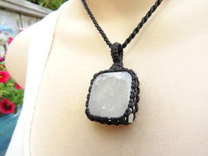 Moonstone pendant | Moonstone Necklace | June birthstone jewelry