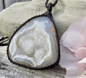 agate necklace