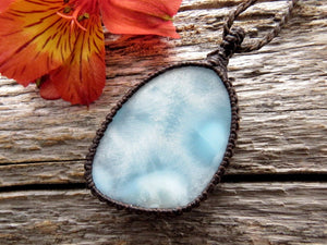 Mother's Day, Larimar pendant necklace